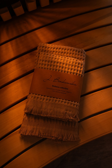 Zestaw ręczników: beżowy (2 szt.)