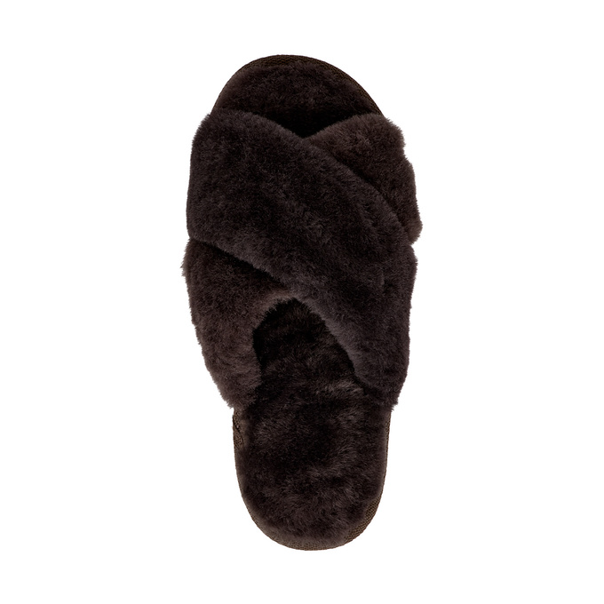 Kapcie damskie KERRY brąz