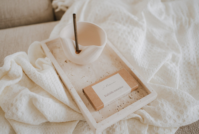 Kadzidło naturalne: drewno-bursztyn-wanilia