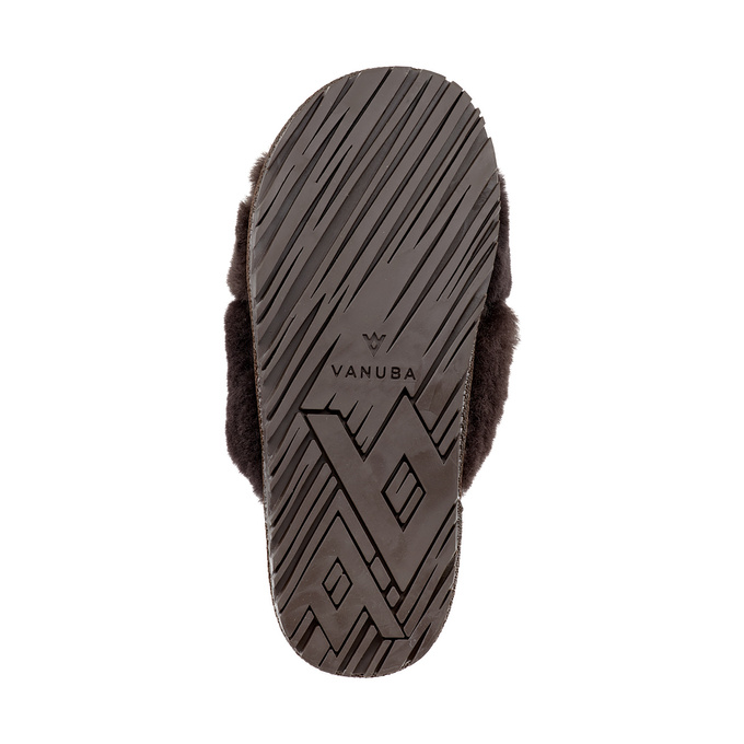 Kapcie damskie KERRY brąz