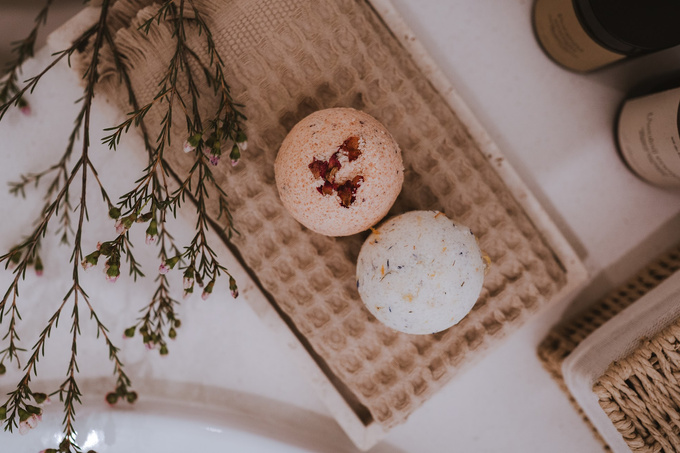 Kula do kąpieli: drzewo różane