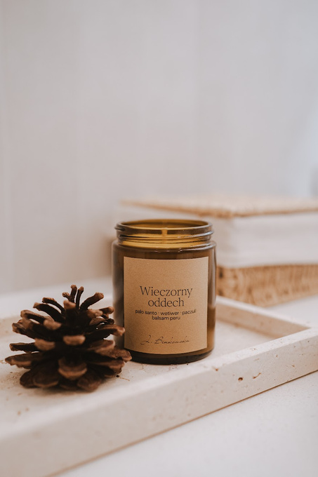 Świeca sojowa: Wieczorny Oddech 180 ml