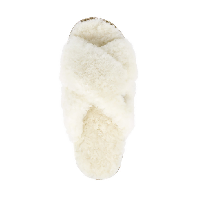 Kapcie damskie KERRY białe