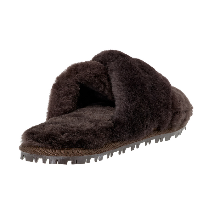 Kapcie damskie KERRY brąz