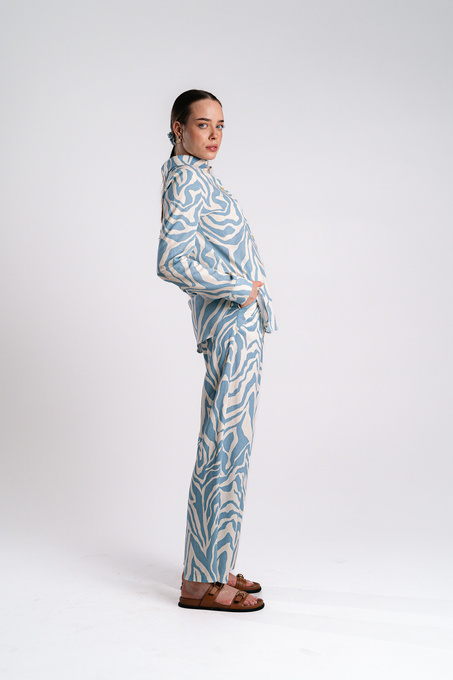 Lniane spodnie Brisa