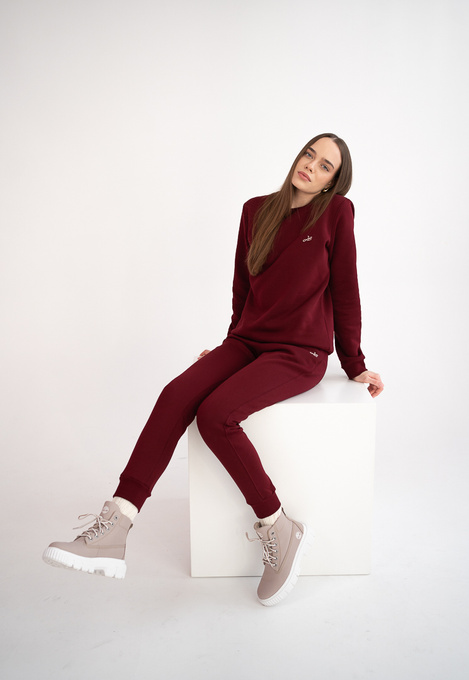 Spodnie Traveller: bordo