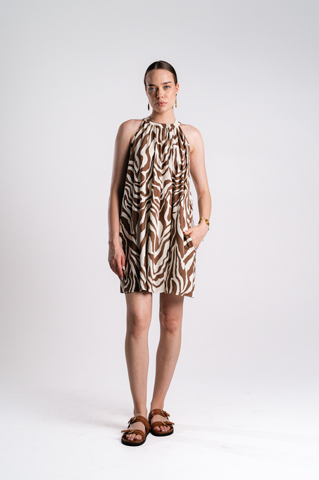 Lniana sukienka Raya