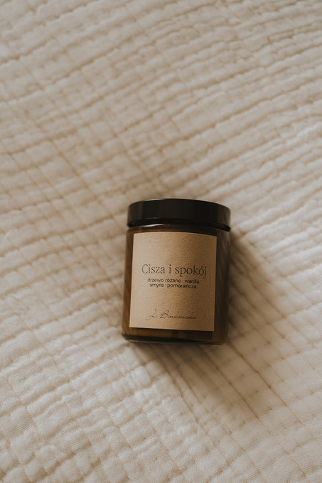Świeca sojowa: Cisza i spokój 180 ml