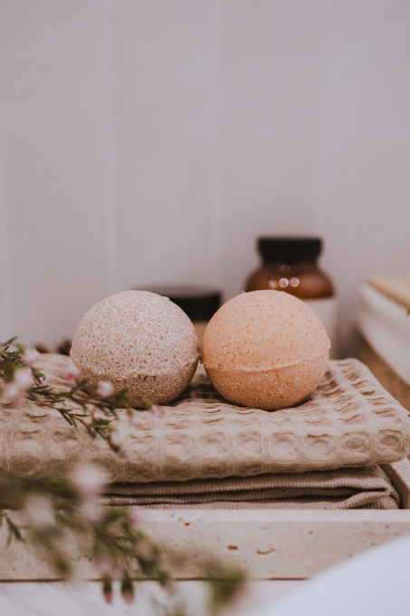 Kula do kąpieli: pomarańcza-wanilia