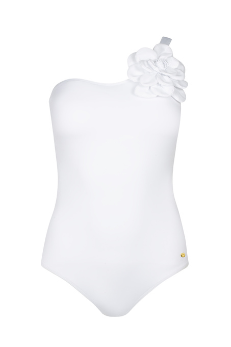 Strój kąpielowy: Flores 7 Biały