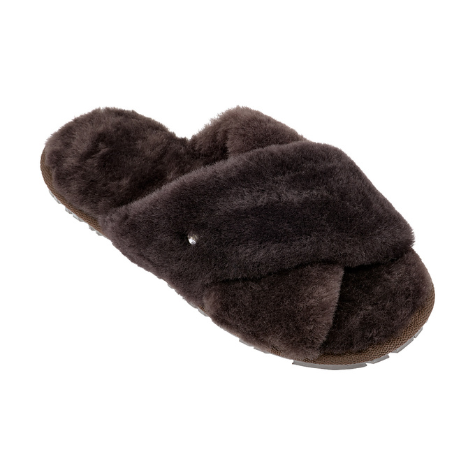 Kapcie damskie KERRY brąz